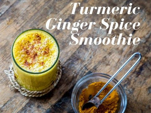 Turmeric Ginger Spice Protein Smoothie