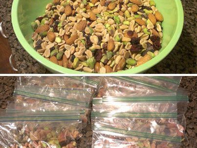 Filling Trail Mix