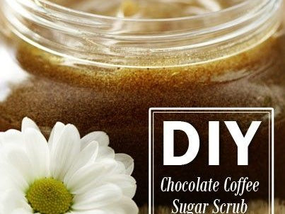 DIY Chocolate + Coffee Detoxifying Scrub