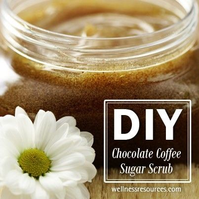 DIY Chocolate + Coffee Detoxifying Scrub