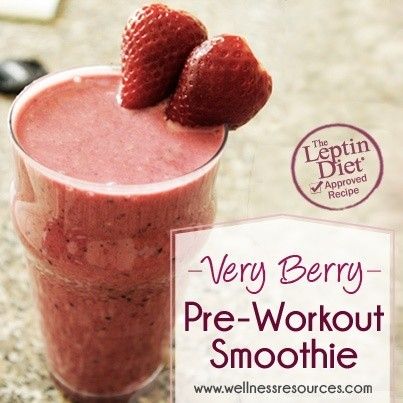 Very Berry Pre-Workout Smoothie