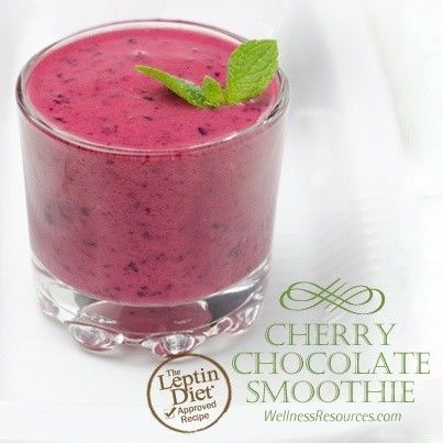 Chocolate Cherry Smoothie