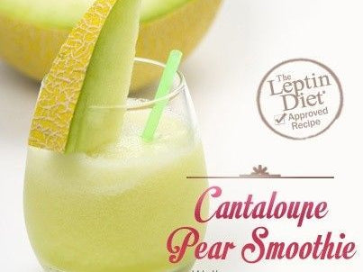 Cantaloupe Pear Smoothie
