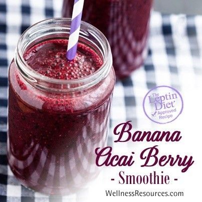 Banana Acai Berry Smoothie