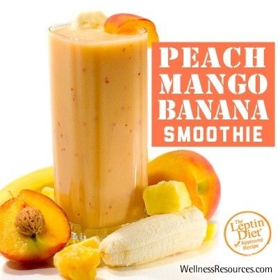 Peach-Mango-Banana Smoothie