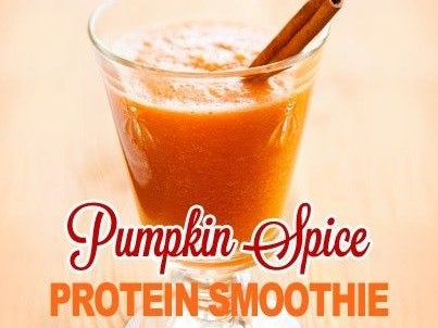 Pumpkin Spice Protein Smoothie