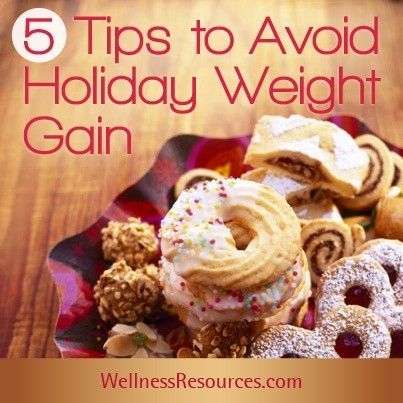 5 Tips to Avoid Holiday Weight Gain