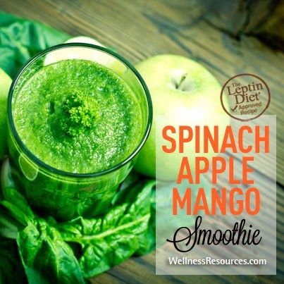 Spinach Apple Mango Smoothie