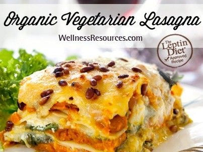Organic Vegetarian Lasagna