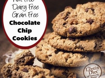 Nut Free, Dairy Free, Grain Free Chocolate Chip Cookies