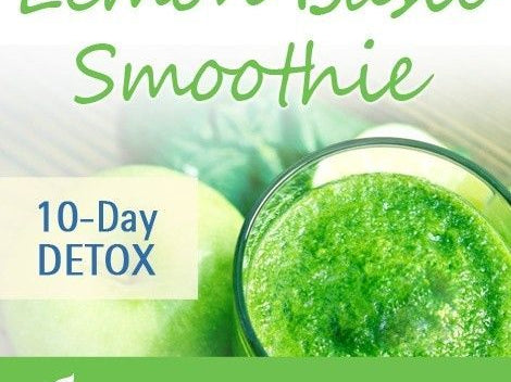 Lemon Basil Detox Smoothie