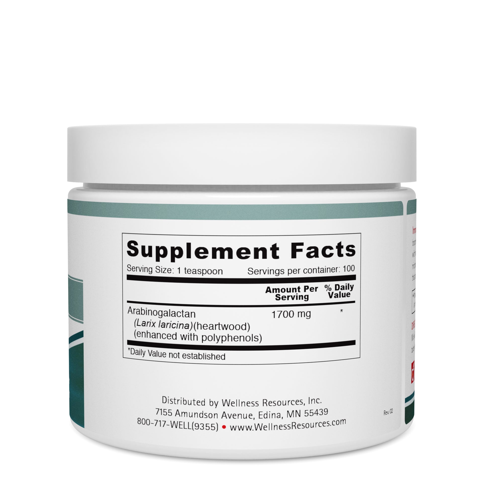 Immune Plus Powder 6 oz Supplement Facts & Ingredients. Serving Size: 1 teaspoon. Servings Per Container: 100 
