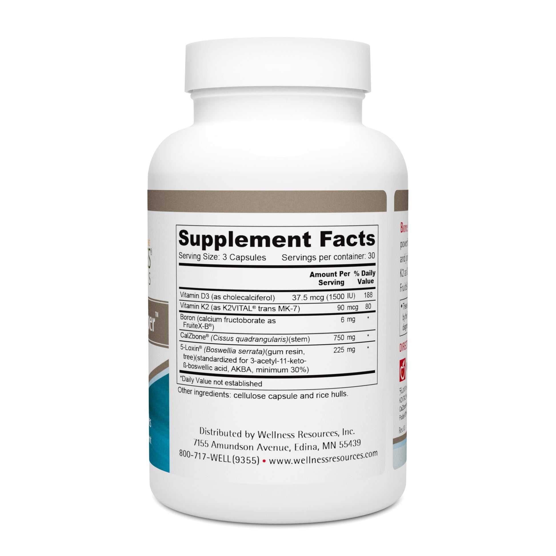Bone & Joint Helper Supplement Facts & Ingredients. Serving Size: 3 Capsules. Servings Per Container: 30