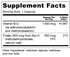 B12 + Folate Supplement Facts & Ingredients. Serving Size: 1 Capsule. Servings Per Container: 60