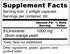 d-Limonene 500mg Supplement Facts & Ingredients. Serving Size: 2 Capsules. Servings Per Container: 60