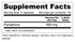 Pantethine Supplement Facts and Ingredients. Serving Size: 2 Capsules. Servings Per Container: 45