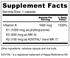 Vitamin K Complex Supplement Facts & Ingredients. Serving Size: 1 Capsule. Servings Per Container: 90