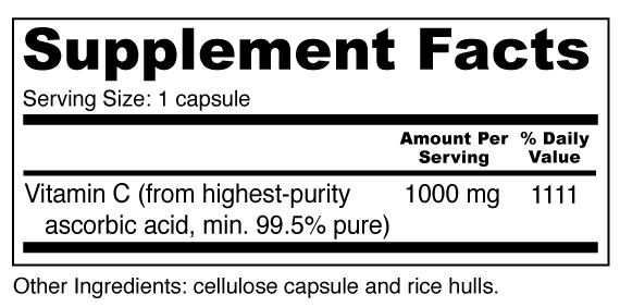 C, Vitamin C Capsules