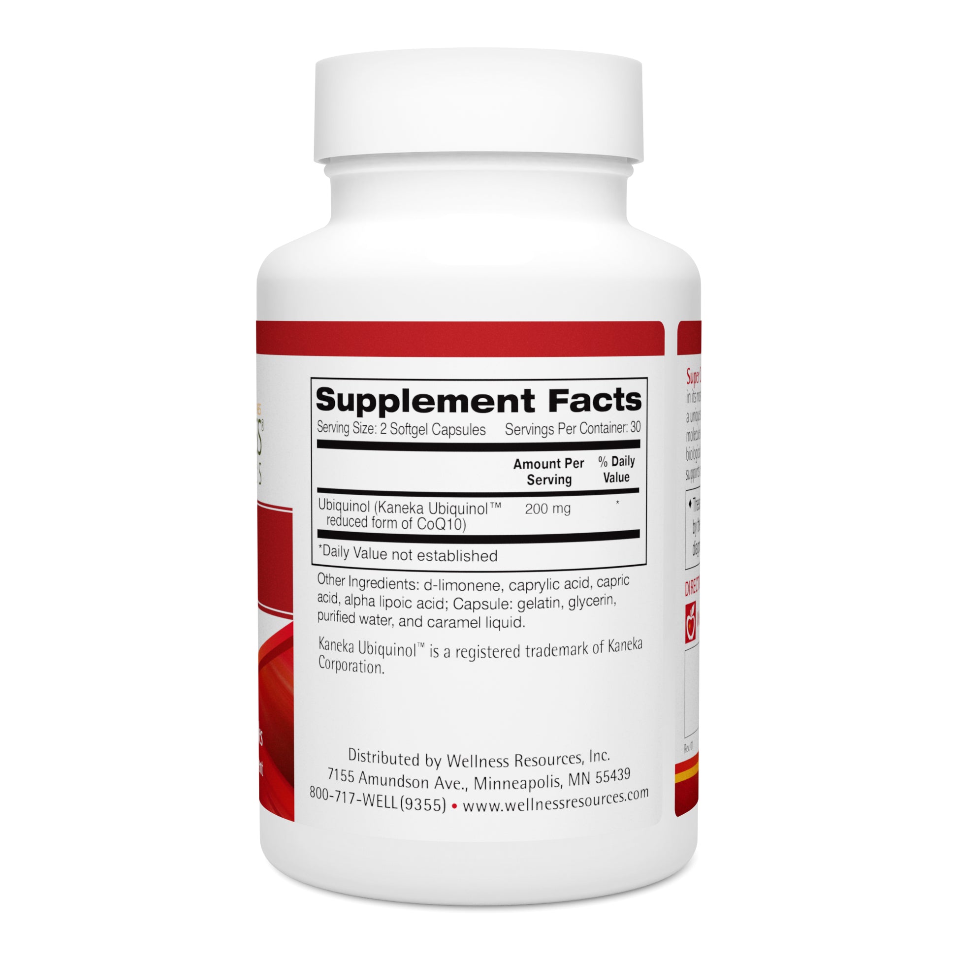 Super CoQ10 Ubiquinol Supplement Facts and Ingredients. Serving Size: 2 Capsules. Servings Per Container: 30