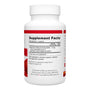 Astaxanthin Supplement Bottle with Supplement Facts and Ingredients. Serving Size: 1 Capsule. Servings Per Container: 90 