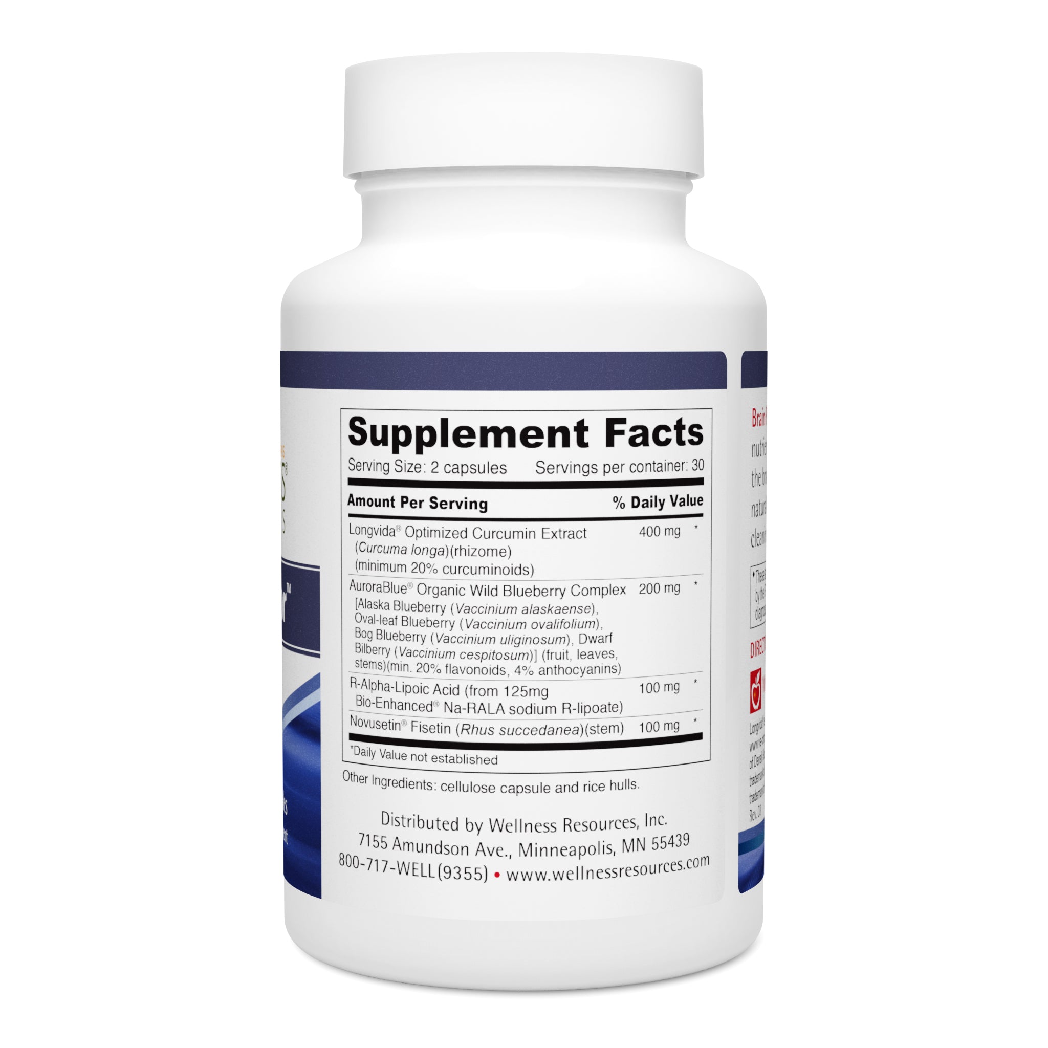 Brain Protector Supplement Facts & Ingredients. Serving Size: 2 Capsules. Servings Per Container: 30 