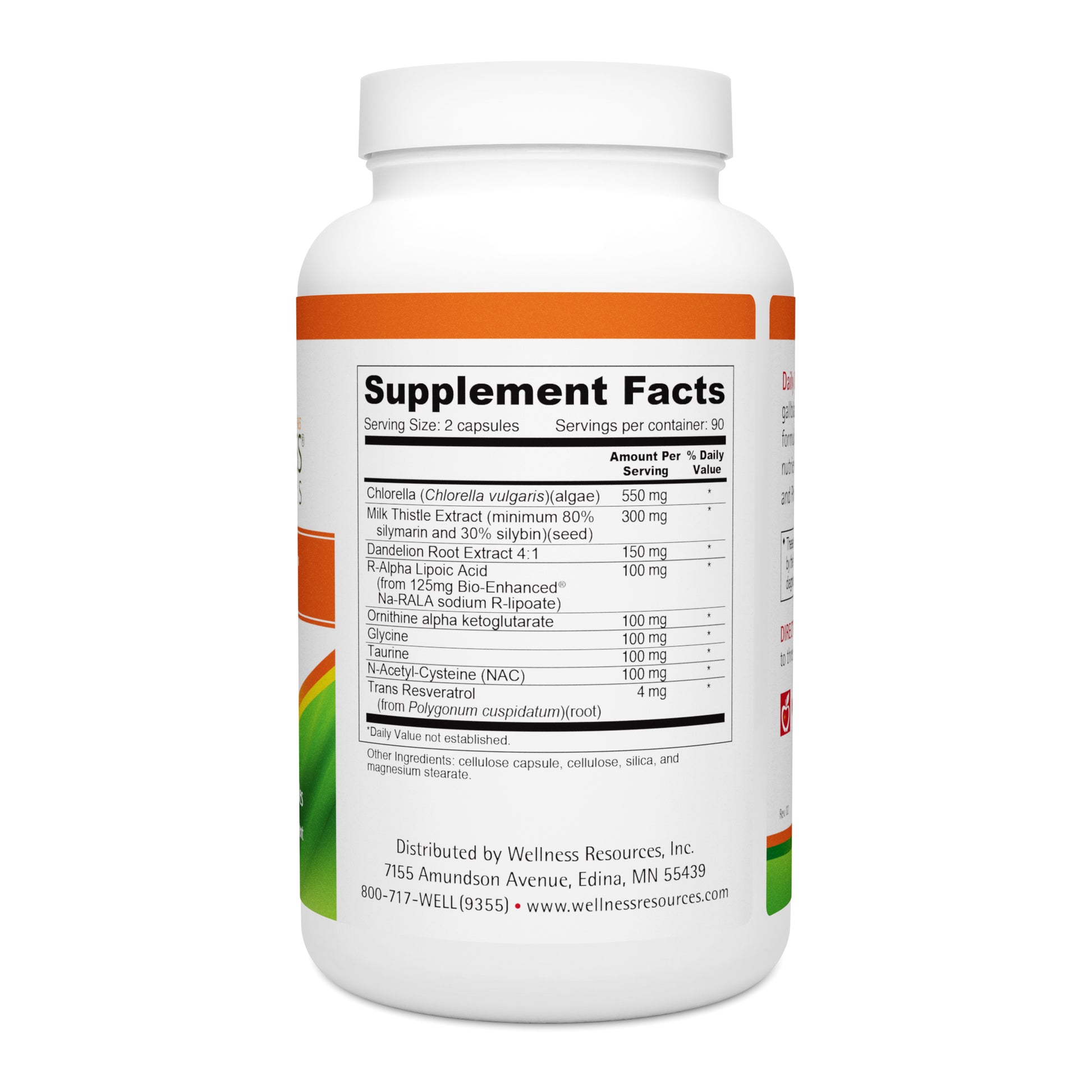 Daily Detoxify 180 Caps Supplement Facts and Ingredients. Serving Size: 2 Capsules. Servings Per Container: 90