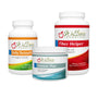 3 Wellness Resources Supplements on White Background: Daily Detoxify, Immune Plus, and Fiber Helper 