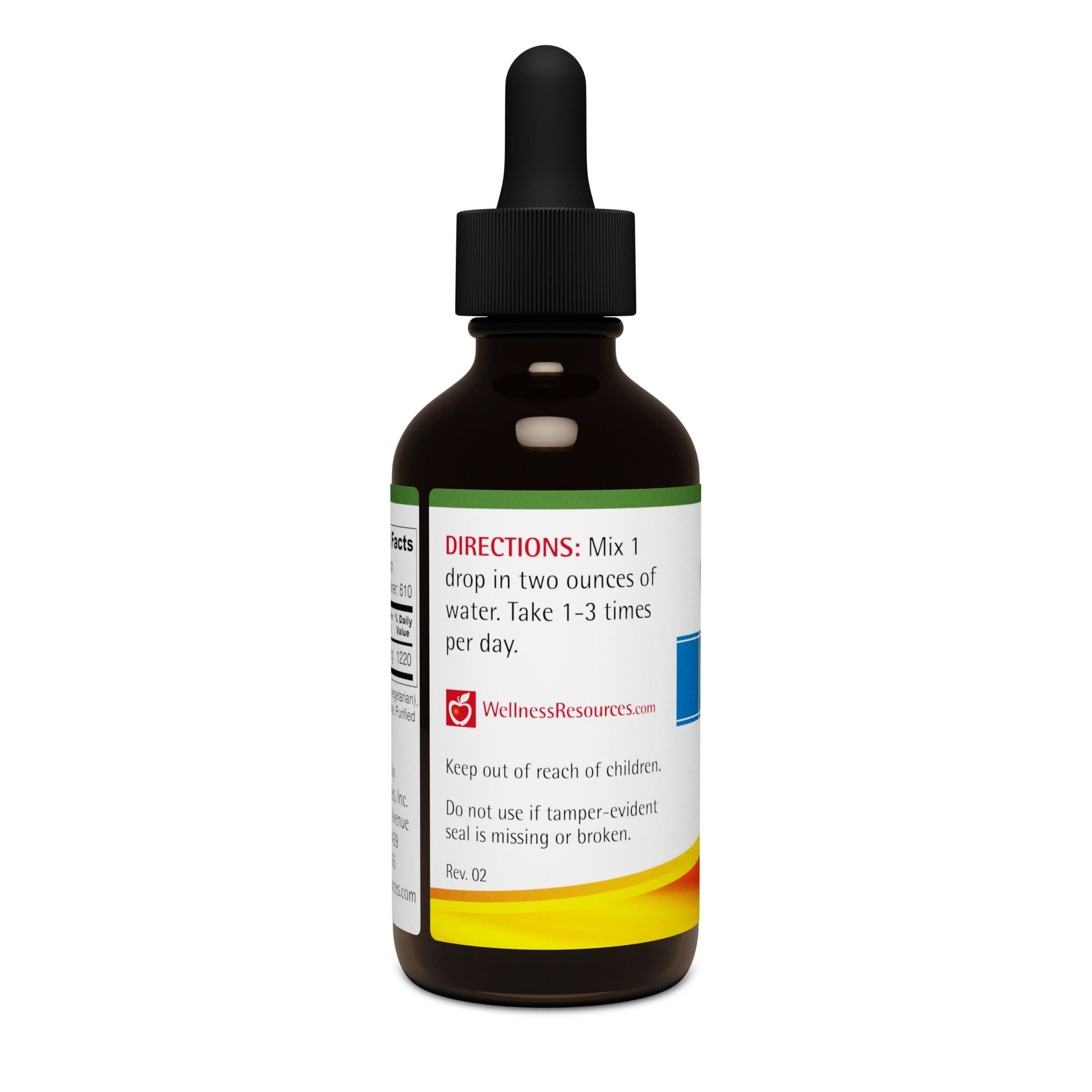 Iosol Iodine contains water soluble iodine to assist with thyroid hormone production. Miz 1 drop in two ounces of water. Take 1-3 times per day. 