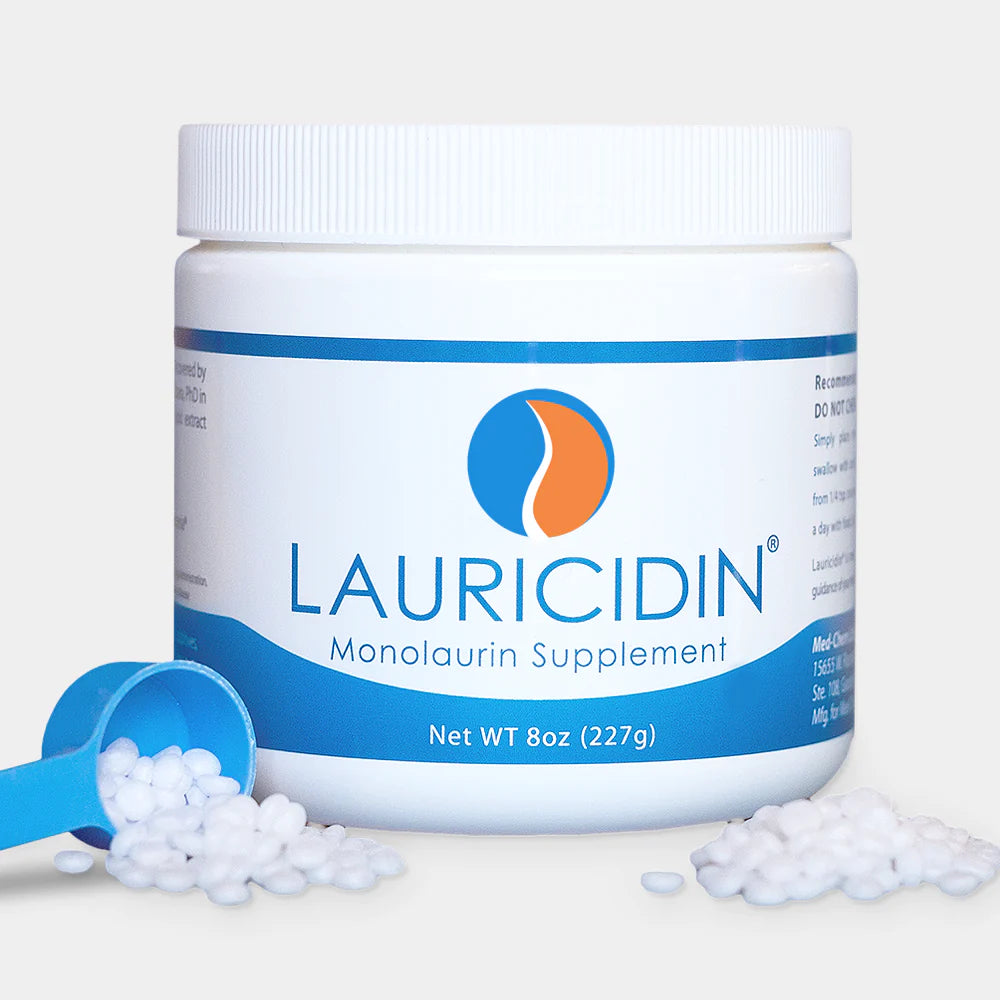Monolaurin - Lauricidin Monolaurin Supplement. 8 oz. (227g)