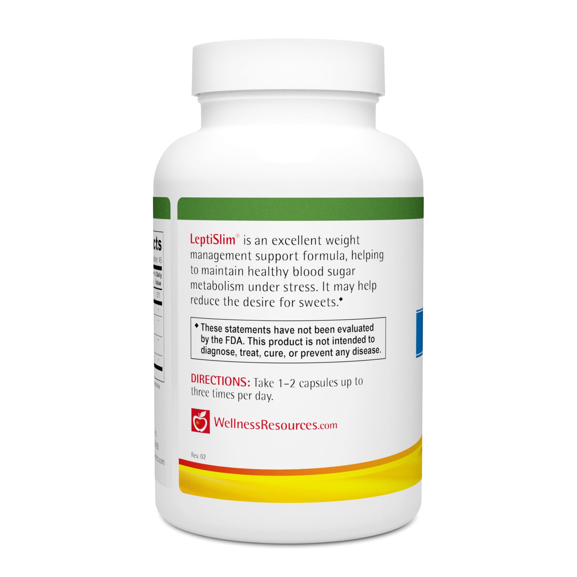 LeptiSlim is a weight management support formula to curb cravings and support healthy blood sugar metabolism. Take 1-2 capsules, up to 3 times per day. 
