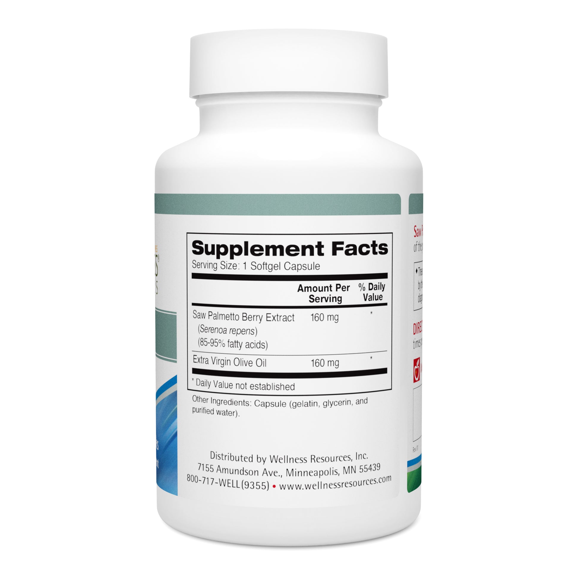 Saw Palmetto Supplement Facts and Ingredients. Serving Size: 1 Capsule. Servings Per Container: 90