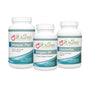 3 Wellness Resources Supplement Bottles on White Background: Immune Plus, Oregano Oil, Quercetin